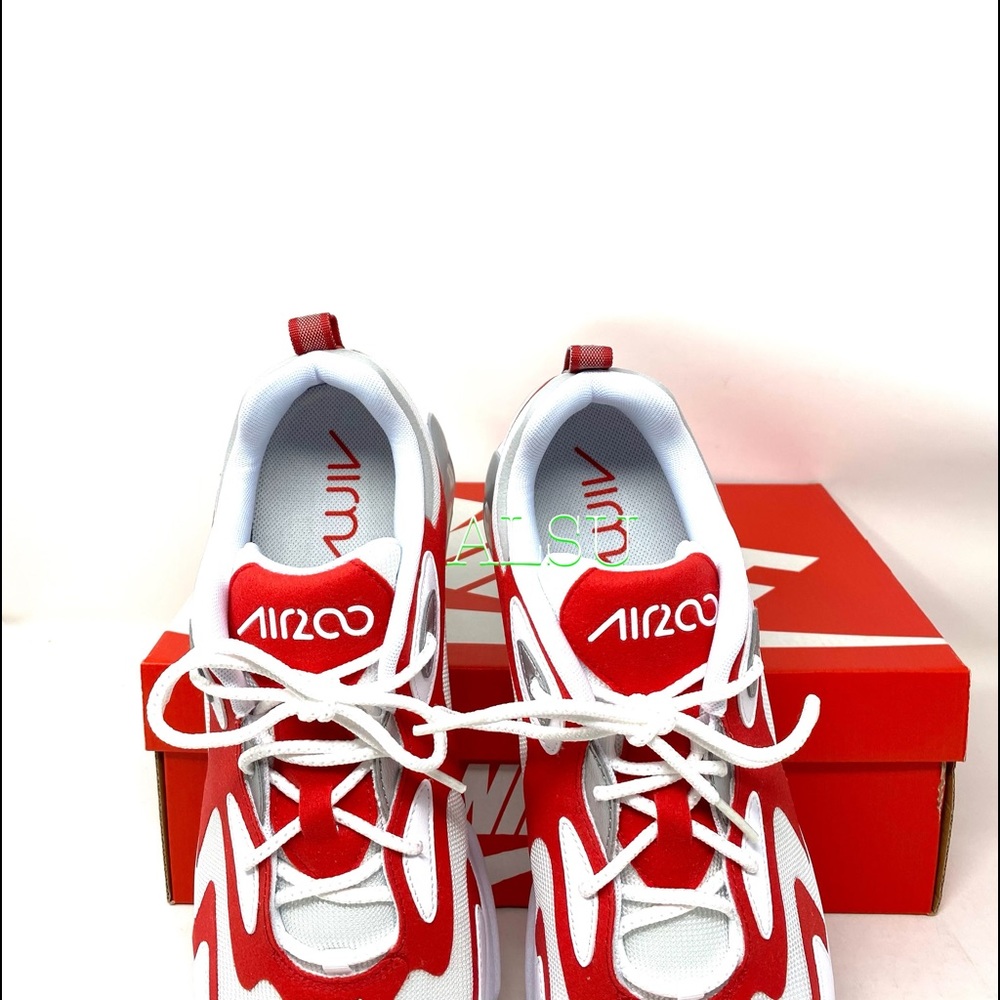 Nike Air Max 200 White University Red Men’s Snaker - Picture 4 of 11